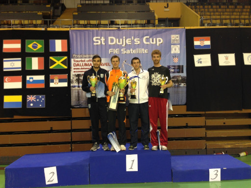 3.Platz beim Sat-Weltcup in Split